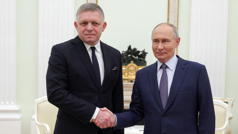 Путин рассказал Фицо свое видение на ход СВО, заявили в Кремле
