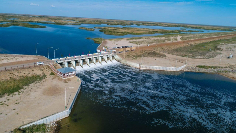 1 млрд кубометров воды поступил в Северный Арал за четыре месяца