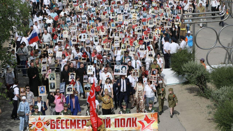 Байконур встречает День Победы
