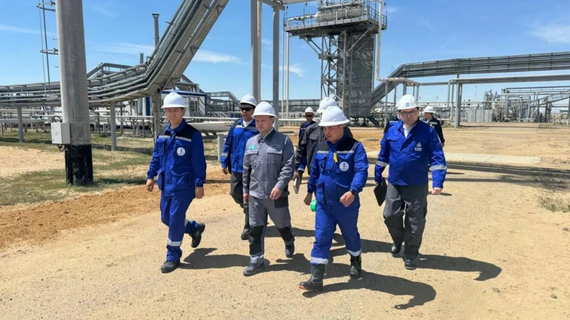 Две газовые скважины испытают на месторождении Урихтау в западном Казахстане в 2025 году