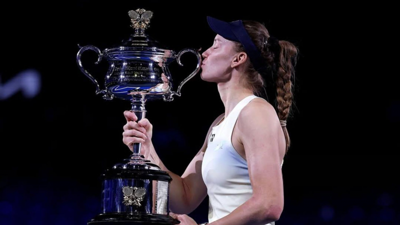 Казахстанка Елена Рыбакина выиграла турнир Australian Open