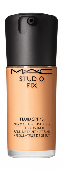 MAC Studio Fix ​Fluid 24HR Matte Foundation + Oil Control SPF 15&nbsp;Устойчивая тональная основа с матовым финишем | NC25​