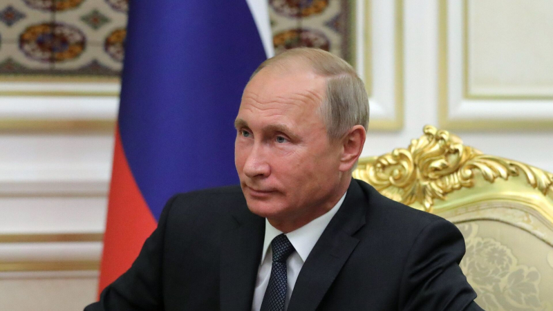 Путин поздравил главу Народного Совета Туркмении с днем рождения