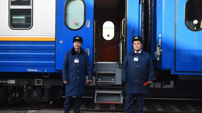 В Казахстане запущены новые ж/д вагоны на маршрут Алматы – Новосибирск