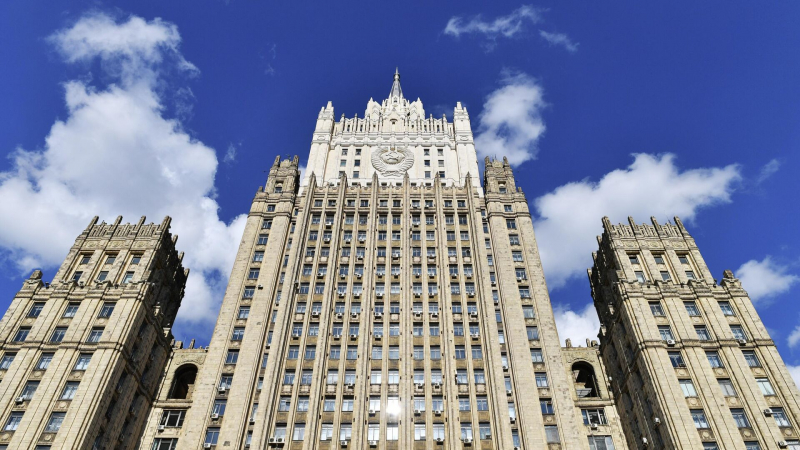 В МИД РФ назвали виновных в атаке беспилотников на Россию