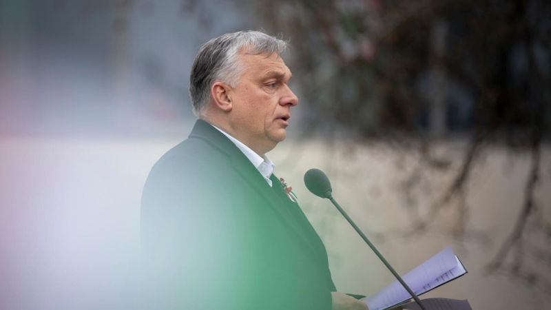 Венгрия против выделения денег из бюджета Украине, заявил Орбан